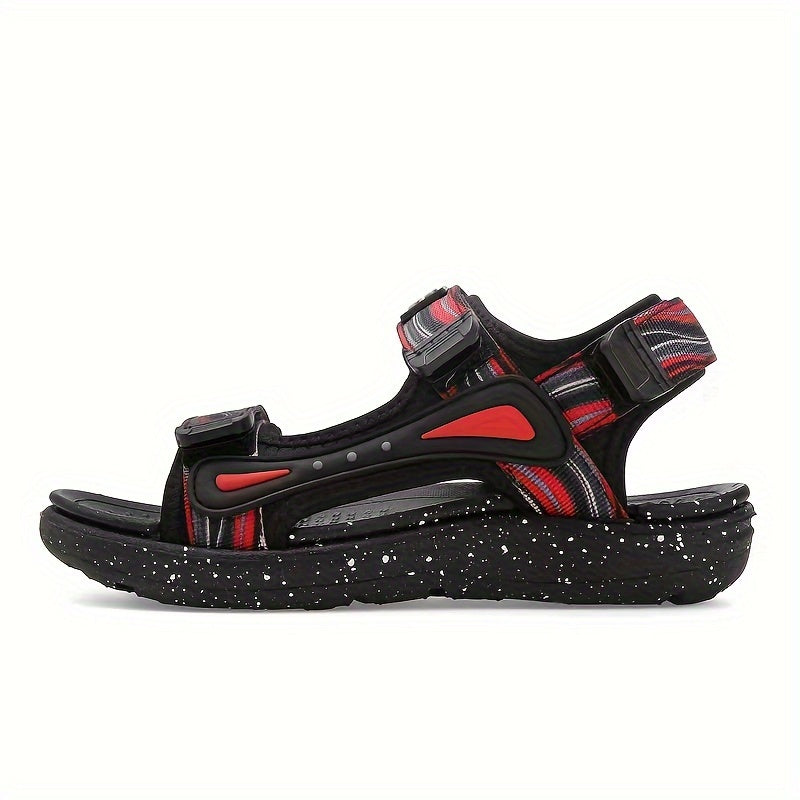 Boys' Summer Open Toe Sandals Lightweight Breathable Non-slip Beach Shoes