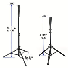 Adjustable Softball Baseball Batting Tee Tripod Stand Tee