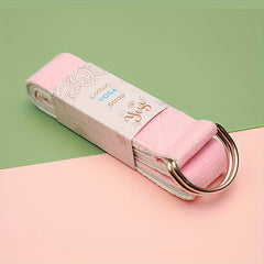 Durable Yoga Stretching Strap with D-Ring Buckle