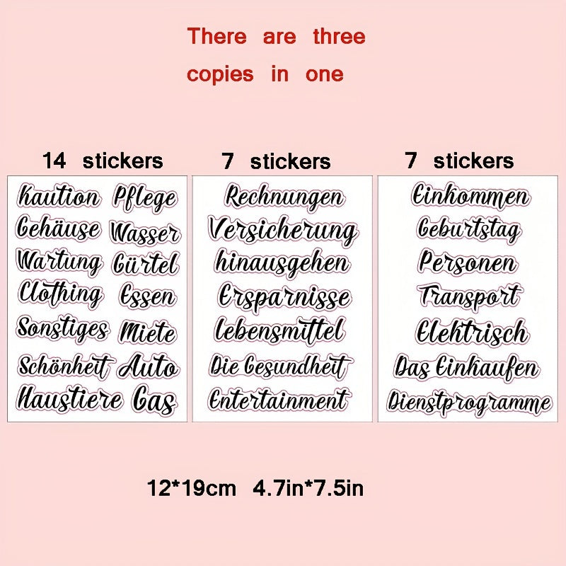 Colorful Self Adhesive Label Stickers