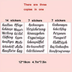 Colorful Self Adhesive Label Stickers