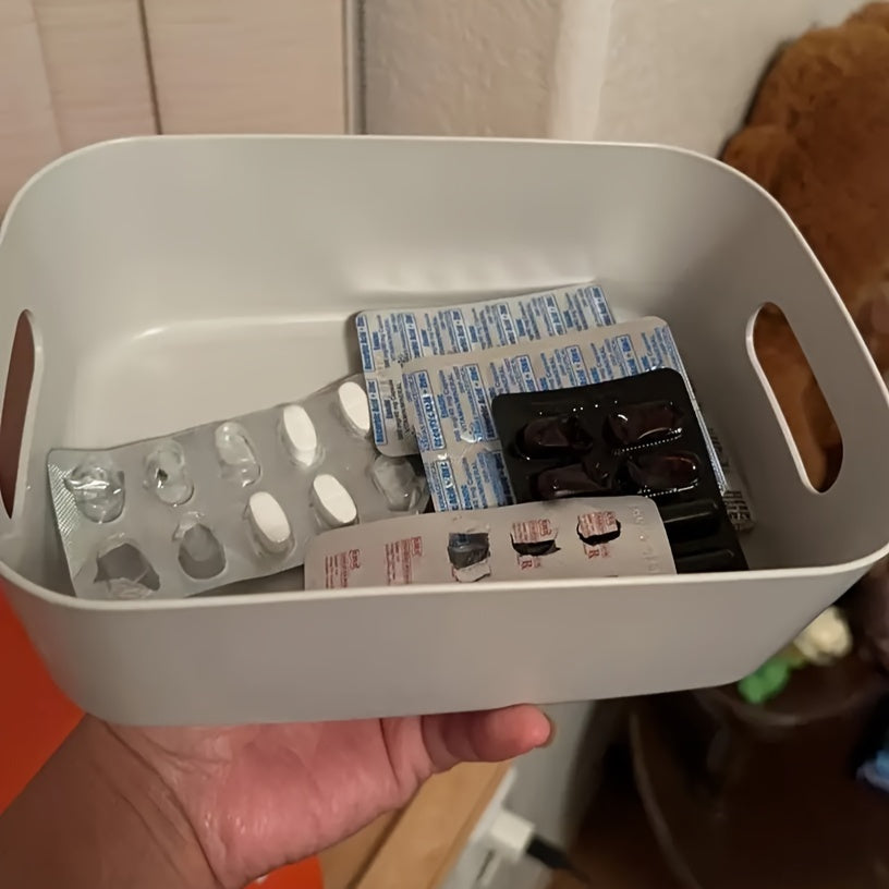 Plastic Storage Box for Snacks and Jewelry Organization