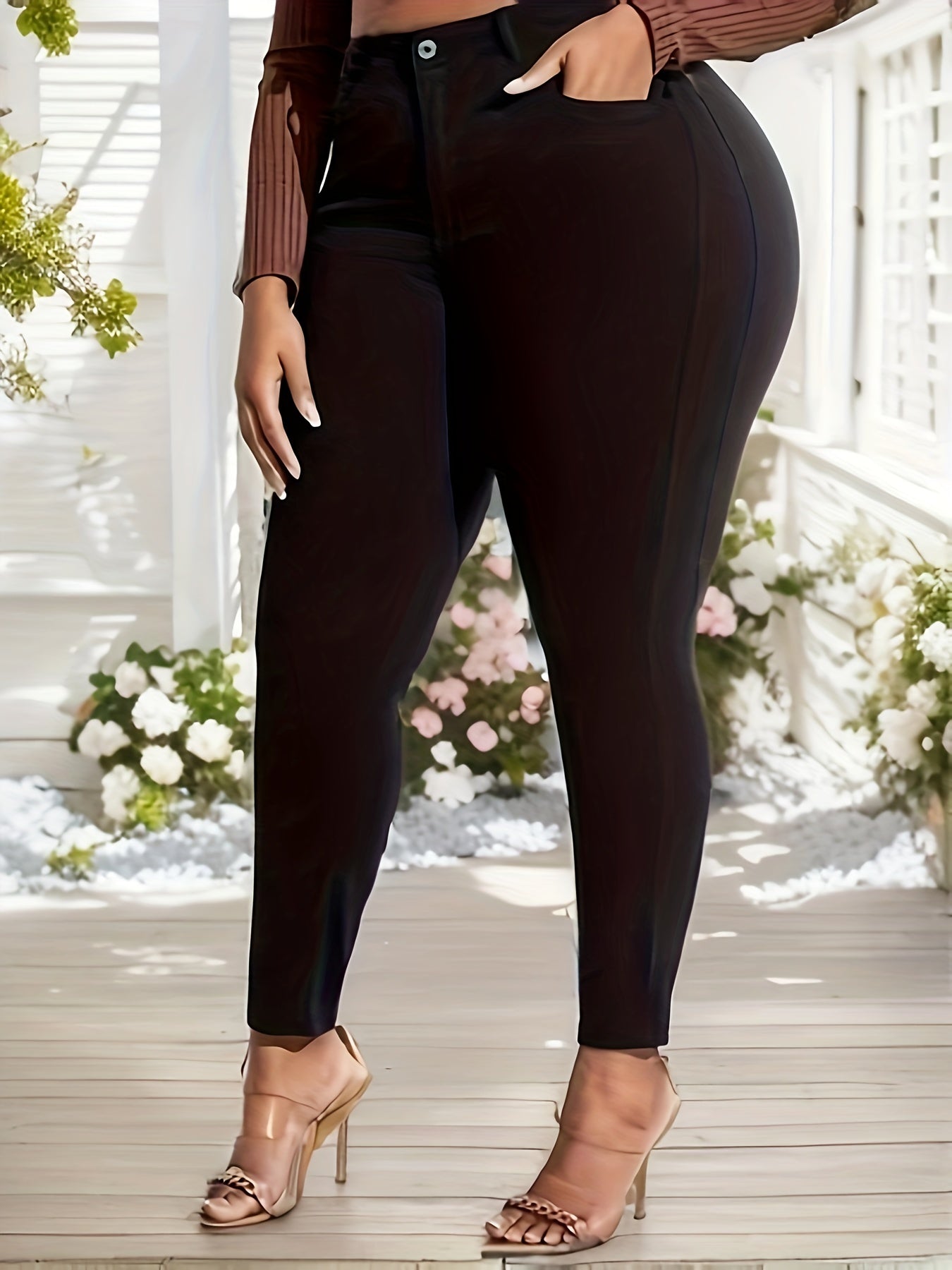 High Rise Skinny Jeans