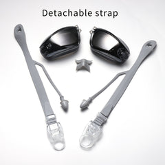 Electroplated Swimming Goggles Anti Fog Glasses & Earplugs