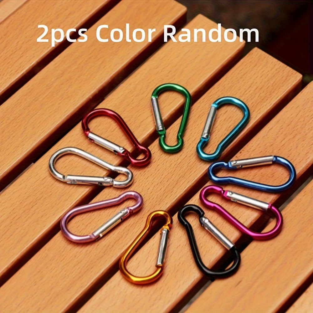 2pcs Safety Buckle Aluminum Alloy For Luggage Climbing