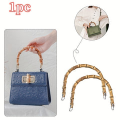 Bamboo Bag Handle Purse Handbag DIY Handle For Women