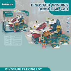 Dino Island Railcar Playset with Ferris Wheel and Music