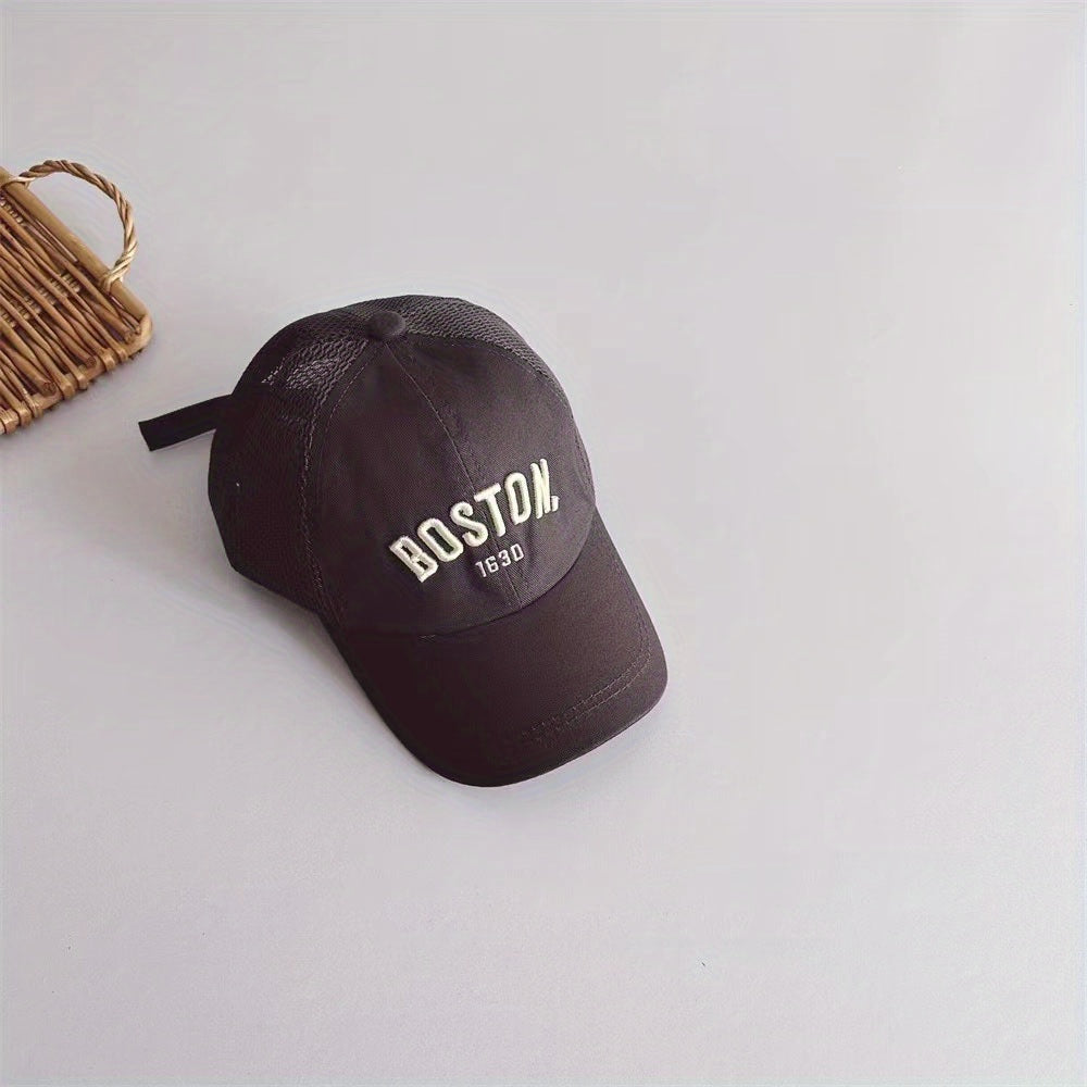 Kids Mesh Cap Breathable Sunshade Baseball Cap