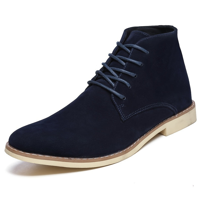 Men's Lace Up Ankle Boots British Style for Winter