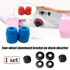 Four Wheel Skateboard Shock Absorbing Pad