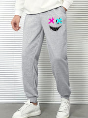 Men s Personality Print Casual Drawstring Stretch Comfort Sweatpants