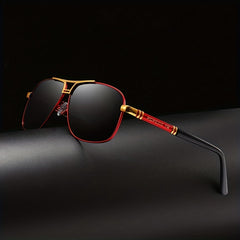 Creative Stitching Polarized Sunglasses for Party Travel Birthday Gift