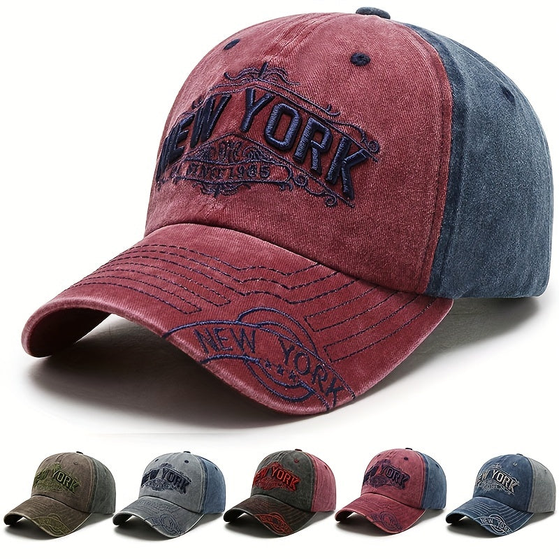 Vintage New York Embroidered Baseball Cap