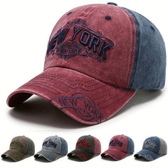 Vintage New York Embroidered Baseball Cap