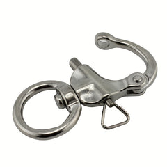 Stainless Steel Swivel Snap Hook Quick Release Buckle Outdoor Camping
