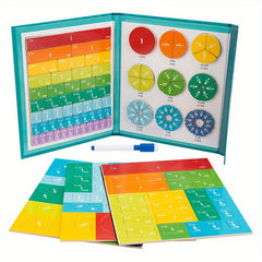 Magnetic Math Toy Workbook, Addition & Subtraction Shapes Puzzle