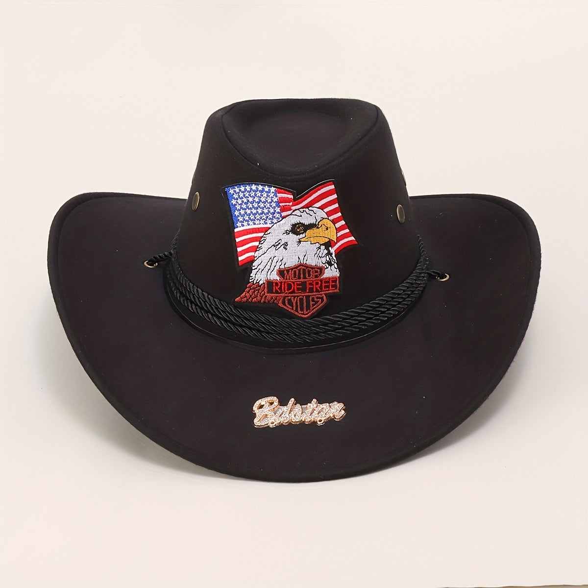 Vintage Western Cowboy Hat Unisex Sun Hat Men's Women's Knight Top Hat