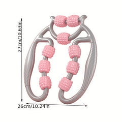Yoga Massage Roller Leg Stretching Device for Muscle Relaxation & Body Shaping