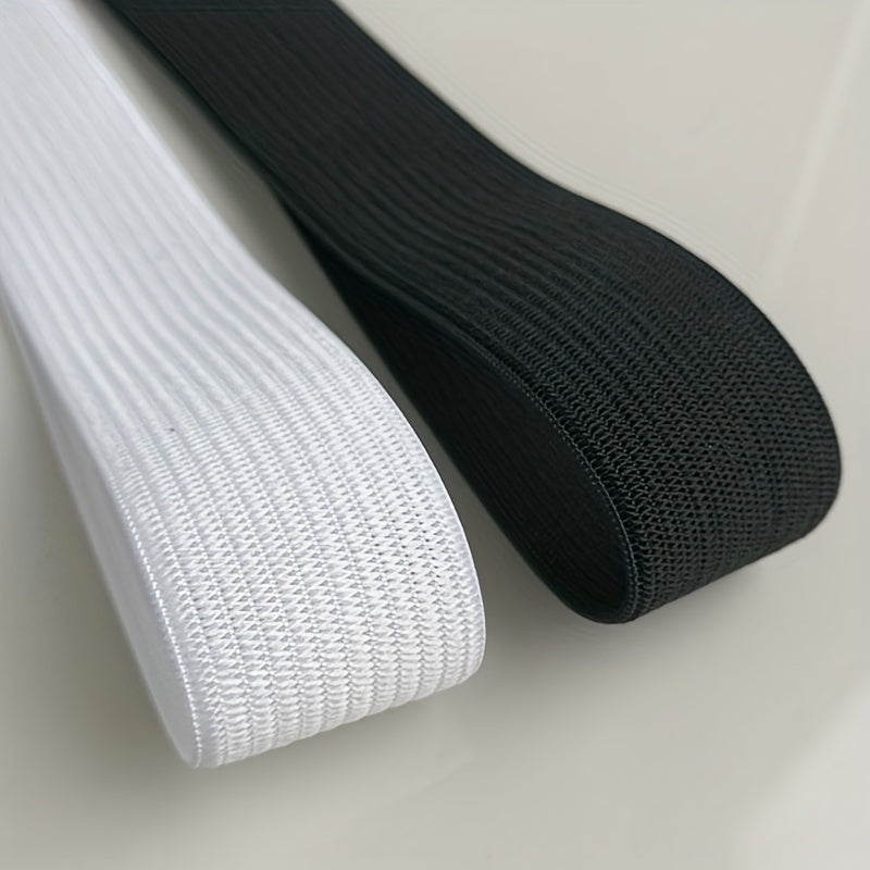 10m Elastic Band & 2 Rubber Band for Wide Flat Pants Waist
