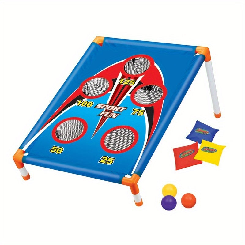 Cornhole Bag Toss Game 6 Bags & 3 Balls Easy Storage