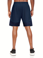 Men's Quick Dry Fitness Shorts - Breathable & Sweat Wicking