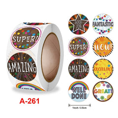 500pcs Cartoon Stickers for Rewards & Teacher Supplies