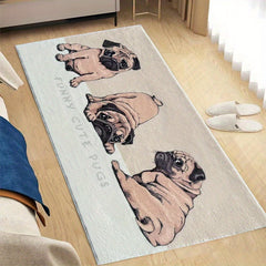 Soft Plush Area Rug Non slip Fluffy Shaggy Area Rug Waterproof