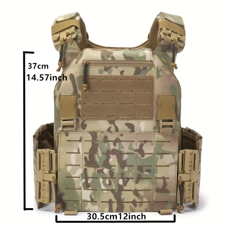 Camouflage Training Vest Quick Strip Outdoor Uniform