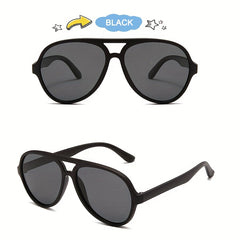 Children's Polarized Pilot Sunglasses Silicone Glasses