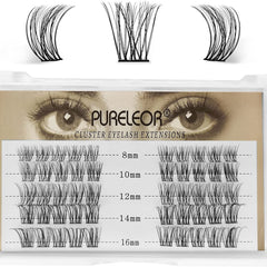 60 Cluster Manga Slender Lashes Individual Eyelash Extensions