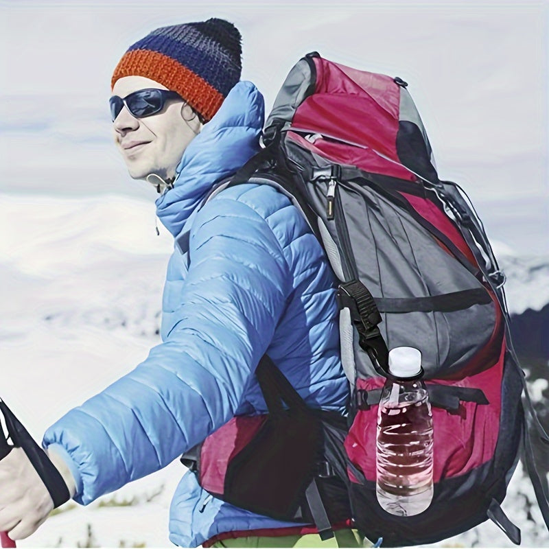 3pcs Bottle Carrier Strap With Carabiner for Traveling & Hiking