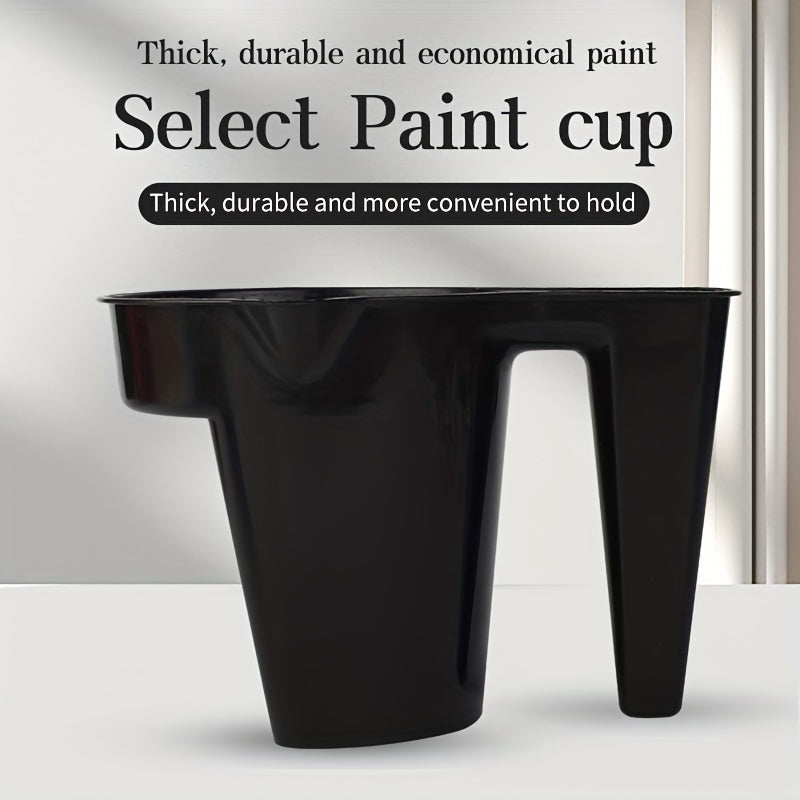 2-Color Paint Cup & Brush Set for Trim Work