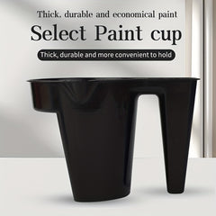 2-Color Paint Cup & Brush Set for Trim Work