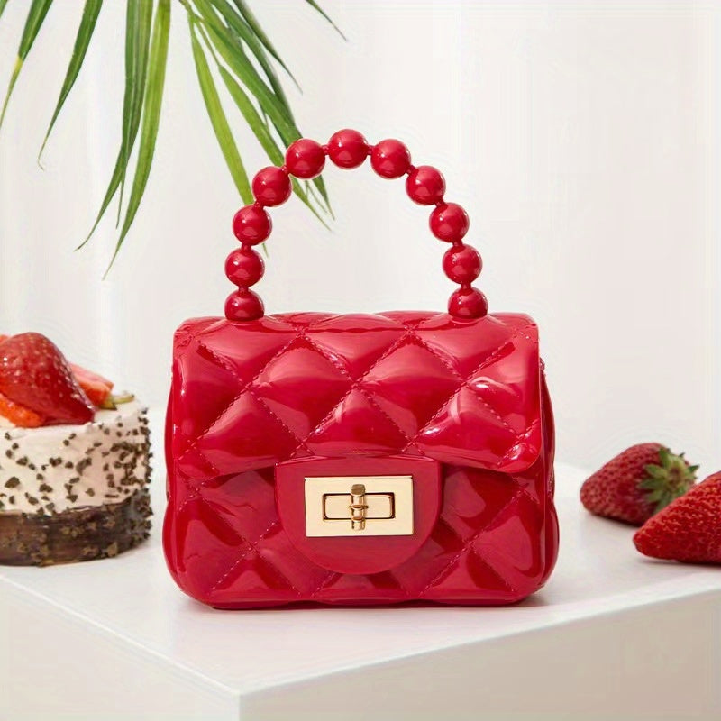Colorful Pearl Cosmetic Bag Lipstick Storage Mini Bag For Girls