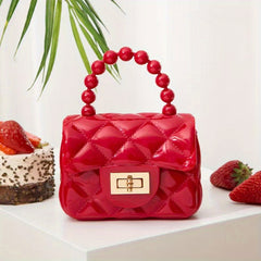 Colorful Pearl Cosmetic Bag Lipstick Storage Mini Bag For Girls