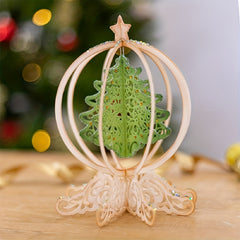 Christmas Series Metal Cutting Die - Christmas Tree Lanterns And Deer Molds