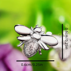 Bee Shaped Stud Earrings For Girls