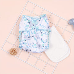 Eco Friendly Reusable Baby Cloth Diaper Waterproof Bamboo Washable Nappy