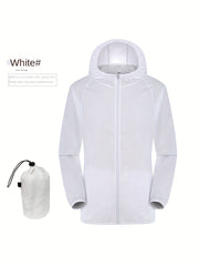 Unisex Sun Protection Hooded Jacket for Summer Style
