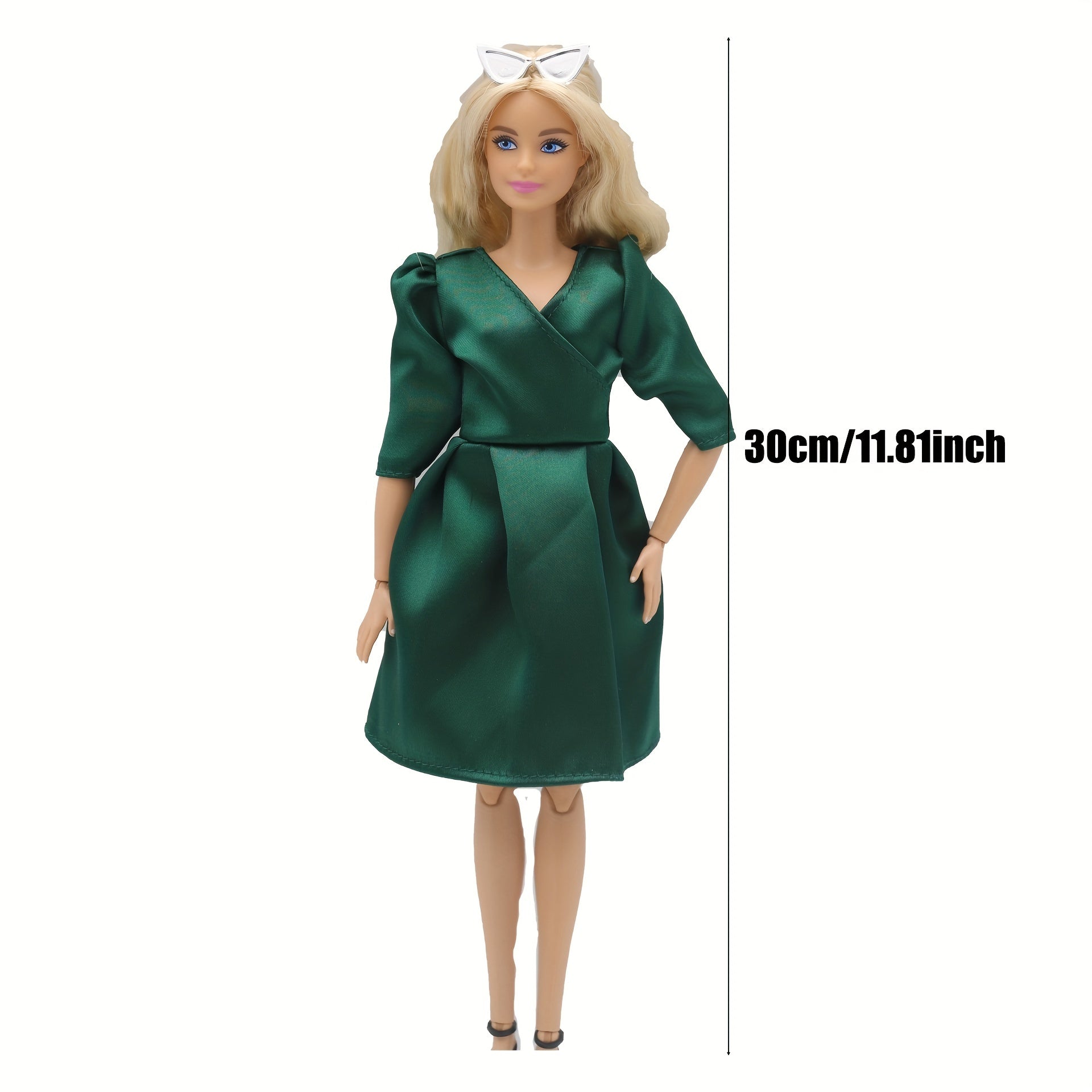 81in Bubble Sleeve Party Dress