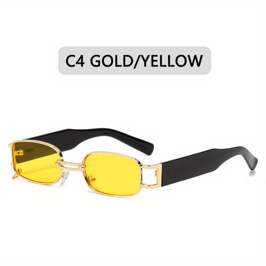 Metal Sunglasses For Women Men Anti Glare UV400