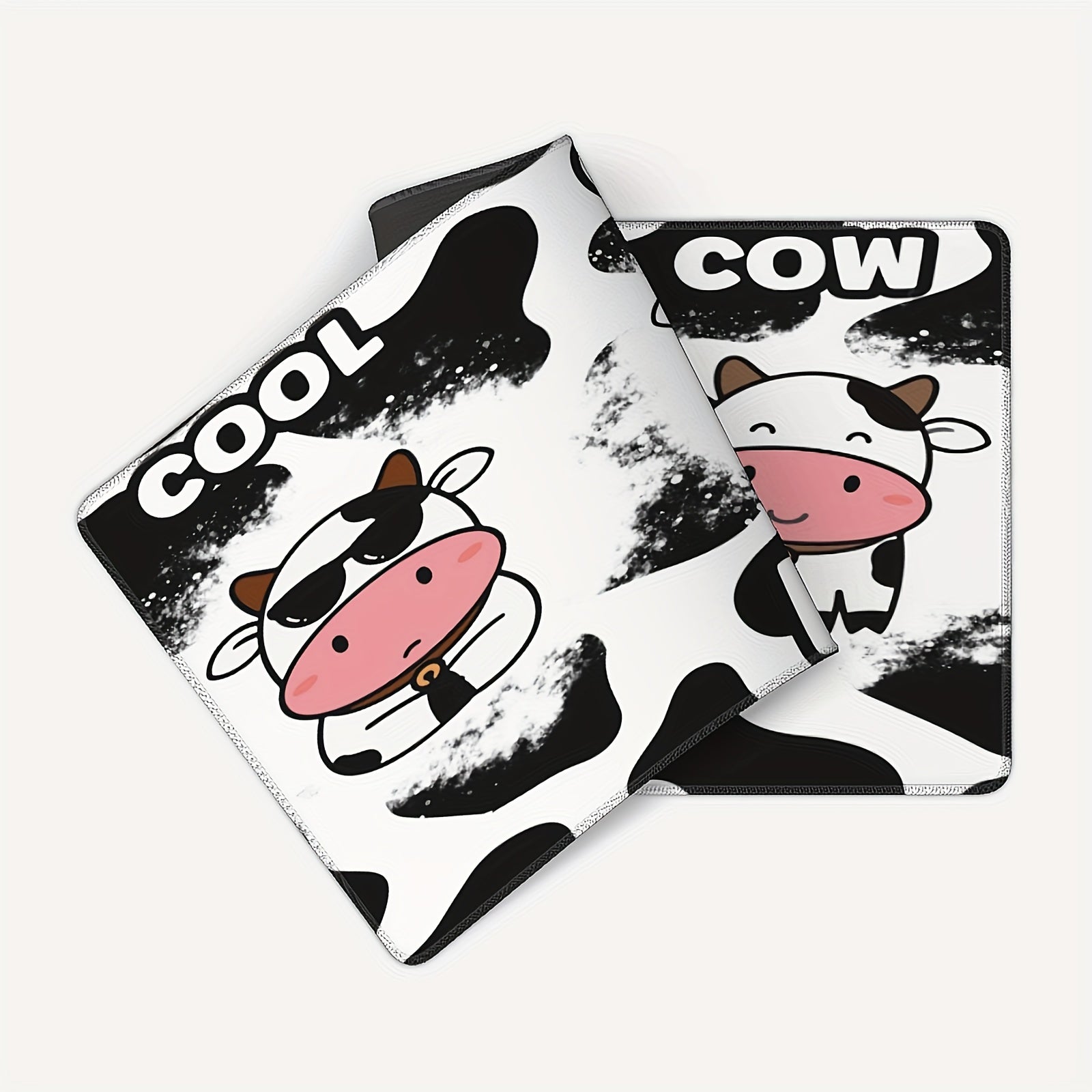 Cow Desk Accessories with Gel Wrist Support Ergonomic Gaming Mouse Pad Rest