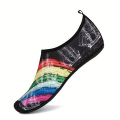 Women's Stripe Water Shoes Quick Drying Outdoor Creek Shoes