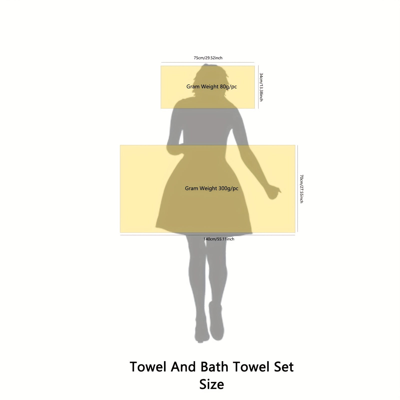 Absorbent Leopard Towel Set for Bathroom and Pool