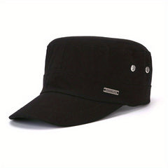 Adjustable Dad Hat Flat Top Sun Protection Hat