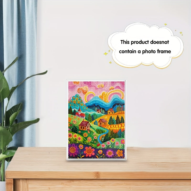 1000pcs Landscape Art Jigsaw Puzzle 70x50cm - Intermediate Challenge