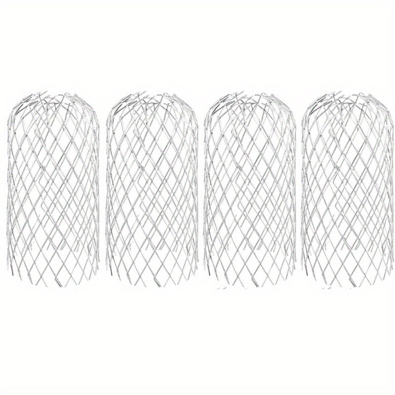4pcs Aluminum Roof Drain Protection Prevents Blockage