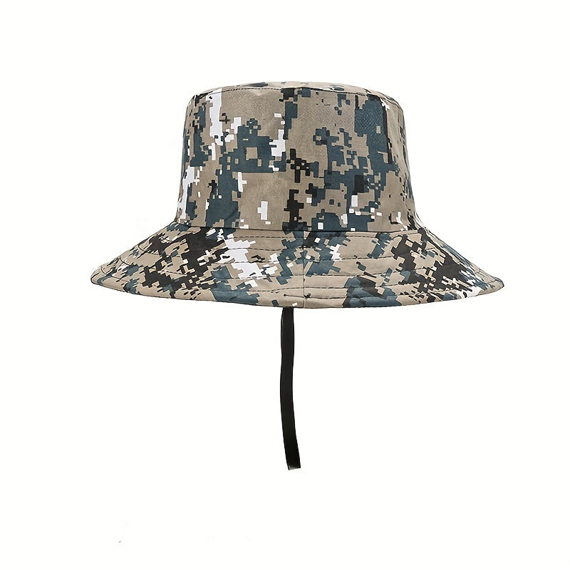 Men's Outdoor Fishing Sunshade Camo Fisherman Hat