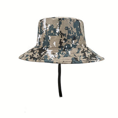 Men's Outdoor Fishing Sunshade Camo Fisherman Hat