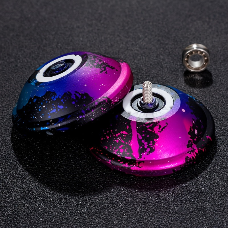Butterfly Metal Alloy Aluminum Yoyo Professional 10 Ball Kk Bearing